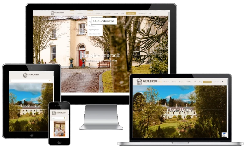 Clone House - Website - Wicklow, Ireland