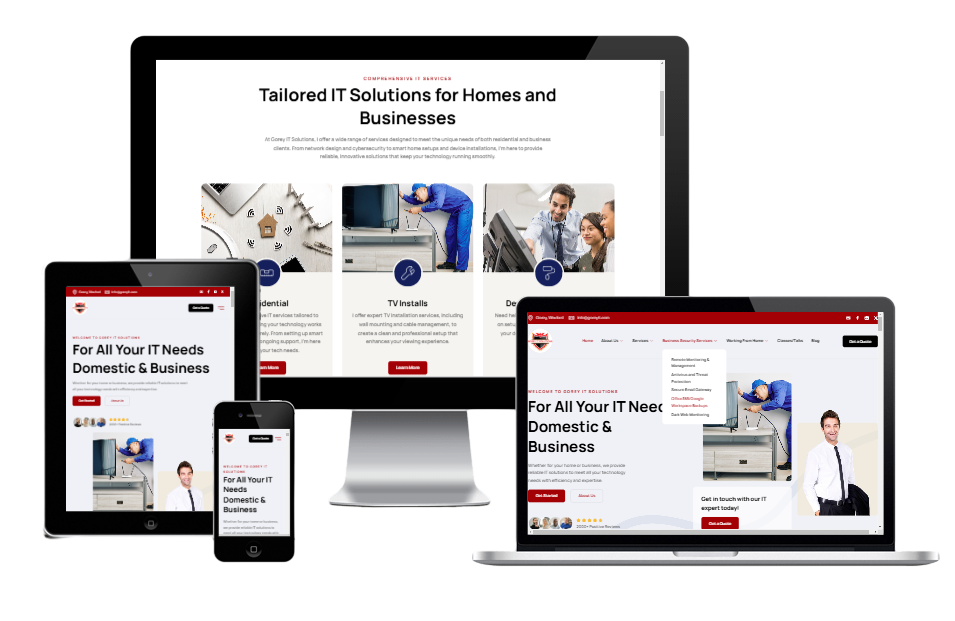 Gorey IT Solutions Website Revamp